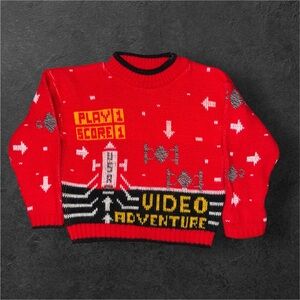 Vintage The Club House Arcade Sweater USA Made Size 3T